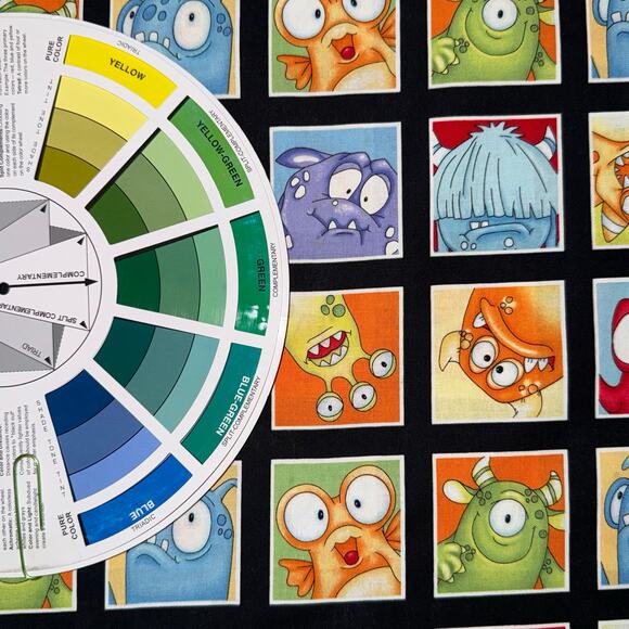 Monster’ocity by Shelly Designs for Henry Glass Fabrics - 1 Yard - Halloween - Picture 5 of 9